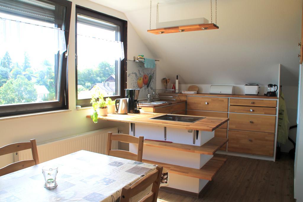 Apartment Bergblick Bischberg Bei Bamberg Exterior foto